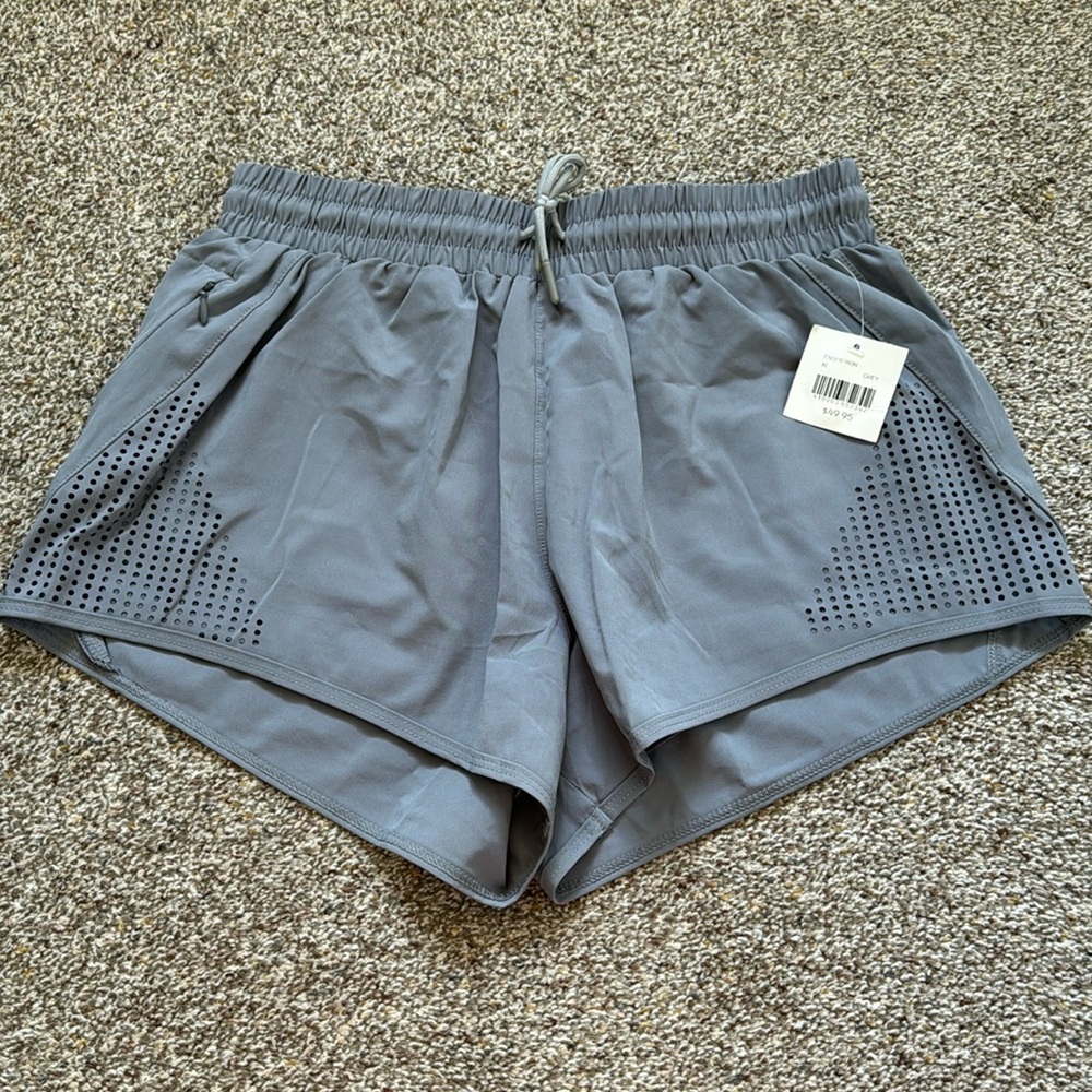 Altar’d State AS Revival Grey Athletic Shorts with Lining, XL NWT